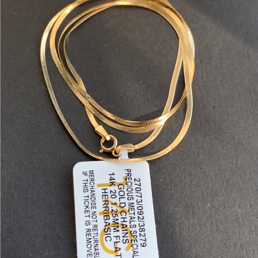 14K Gold Chain Necklace
